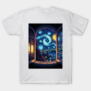 The starry night T-Shirt